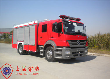 Max Power 177KW CAFS Fire Truck With Casting Oil Circuit Cooling System