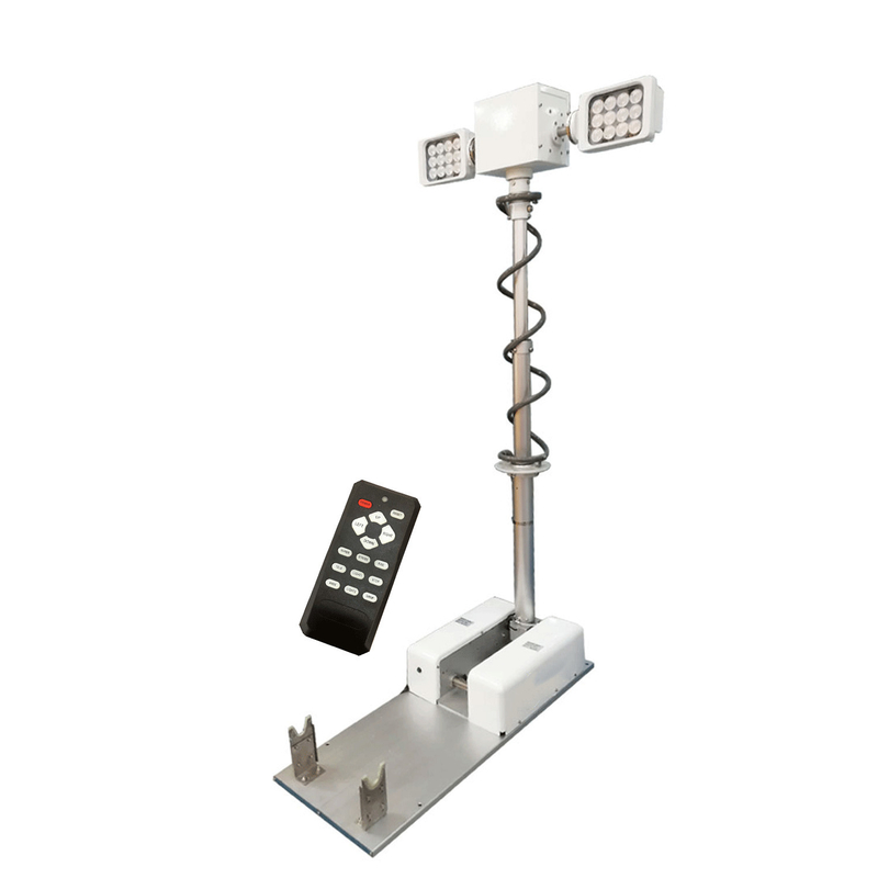 3.5M Vehicle Mounted Mobile Emergency LED Light Tower for Fire Truck