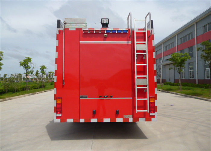 6x2 Drive 6 Seats Foam Powder Fire-Fighting Truck Water 7000L Foam 750L