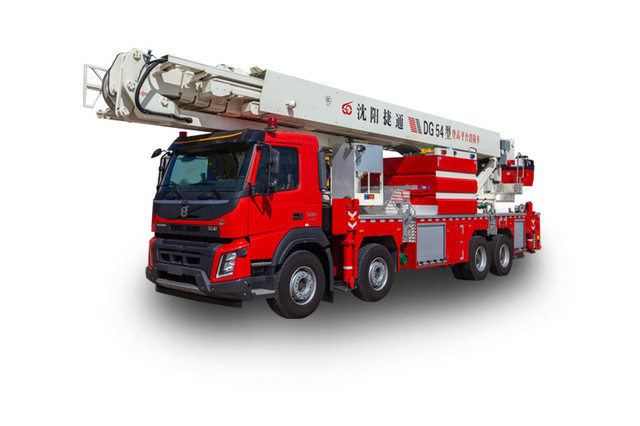 44m Working Height 320kw Aerial Hydraulic Platform Fire Truck with Work Cage