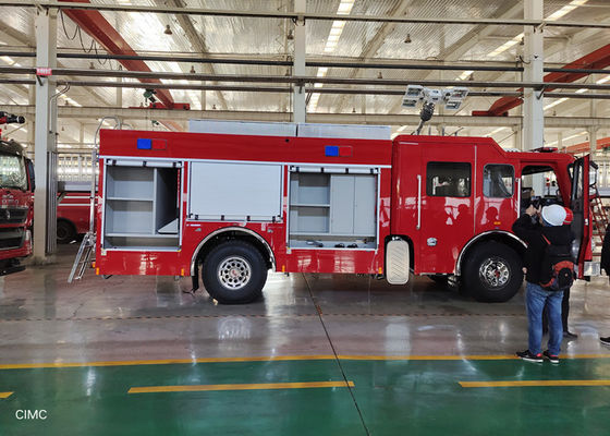 4x2 Drive 139kw Power Emergency Rescue Vehicle with 12m Lifting Light Tower