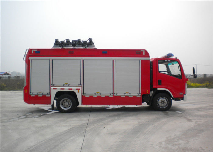 8 Ton Lighting Fire Truck with 8x2 KW Main Lamps