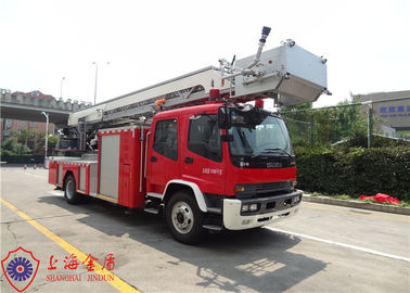 200L燃料タンクが付いているシャーシ30メートルの働き高さの空気梯子の普通消防車ISUZUの
