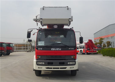 138KW力の空気梯子のプラットホームは油圧ポンプによって普通消防車30メートルの装備する