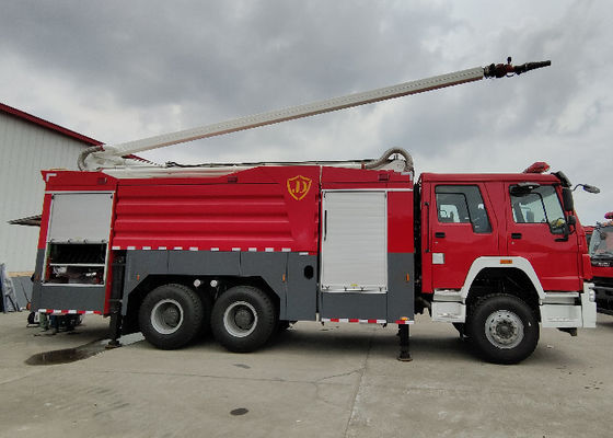 6x4は高い造る救助のための車32メートルの給水塔の消火活動運転する